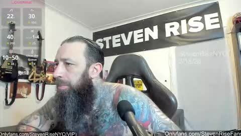 Snapshot of stevenrisenyc chatting on February 18, 2026, 12:23 pm StevenRiseNYC online show from February 18, 2026, 12:23 pm
