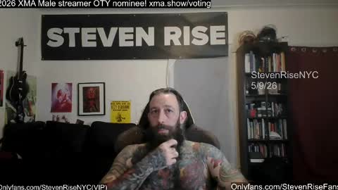 StevenRiseNYC online show from May 9, 2026, 12:10 pm