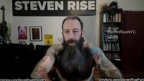 StevenRiseNYC online show from June 3, 2026, 12:41 pm