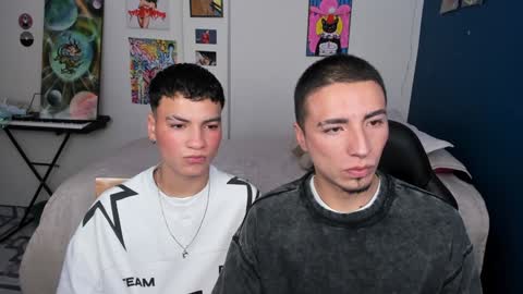 Snapshot of sweet_boys_xx chatting on January 21, 2025, 11:46 am CristianBrayan PVT OPEN online show from January 21, 2025, 11:46 am