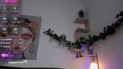 Snapshot of taty_miller chatting on January 1, 2025, 9:31 pm Taty Miller online show from January 1, 2025, 9:31 pm