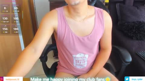 Snapshot of teddy_cowboy chatting on February 26, 2025, 3:19 pm Follow me on Twitter boys ryder and instagram teddyscoot 12 online show from February 26, 2025, 3:19 pm