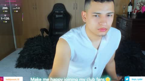 Snapshot of teddy_cowboy chatting on March 4, 2025, 10:35 am Follow me on Twitter boys ryder and instagram teddyscoot 12 online show from March 4, 2025, 10:35 am