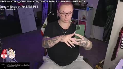 Lilith Jane online show from October 14, 2025, 12:44 am