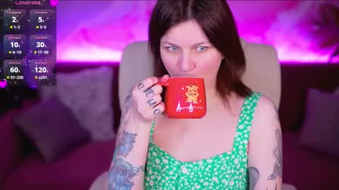 TinaMelt online show from December 14, 2025, 7:40 pm