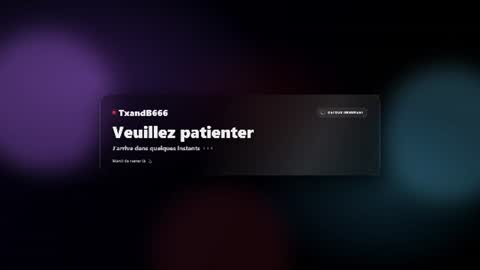 txandb666 online show from June 2, 2026, 7:16 pm