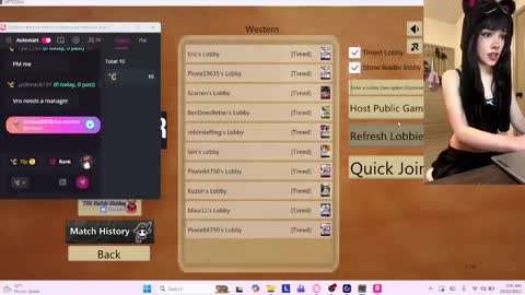 Rosy online show from October 22, 2025, 7:41 am