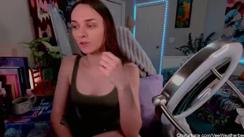 Snapshot of veeweatherbee chatting on February 27, 2025, 12:54 am Violet Weatherbee online show from February 27, 2025, 12:54 am