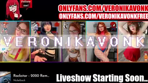 Snapshot of veronikavonk chatting on May 22, 2026, 7:59 am Veronika von Kleist online show from May 22, 2026, 7:59 am