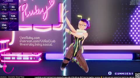 Vex Ruby online show from January 3, 2025, 1:05 am