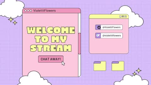 Violet Flowers online show from April 26, 2026, 11:46 pm