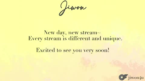 Snapshot of yourlovelykgirlfriend chatting on June 7, 2026, 7:17 pm J i w o n online show from June 7, 2026, 7:17 pm