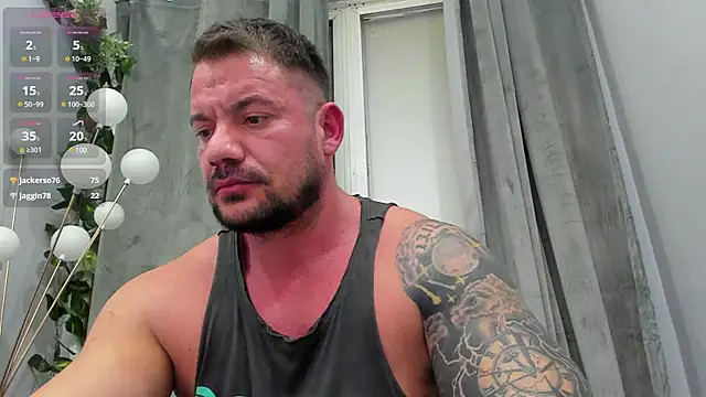 Snapshot of musclemonster31 chatting on February 26, 2025, 12:25 pm musclemonster31 online show from February 26, 2025, 12:25 pm