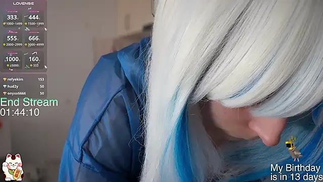 ShiroiFubuki online show from February 7, 2026, 7:23 am