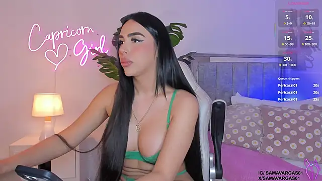 Korina Saenz01 online show from June 14, 2026, 2:24 am