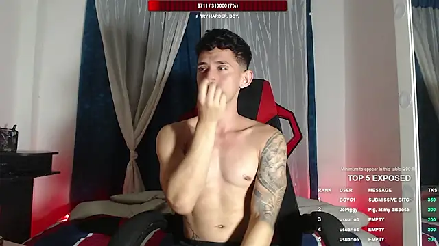 stevenSEX123 online show from February 1, 2026, 3:27 am