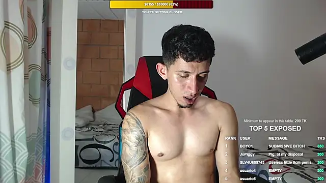 stevenSEX123 online show from May 9, 2026, 2:28 am