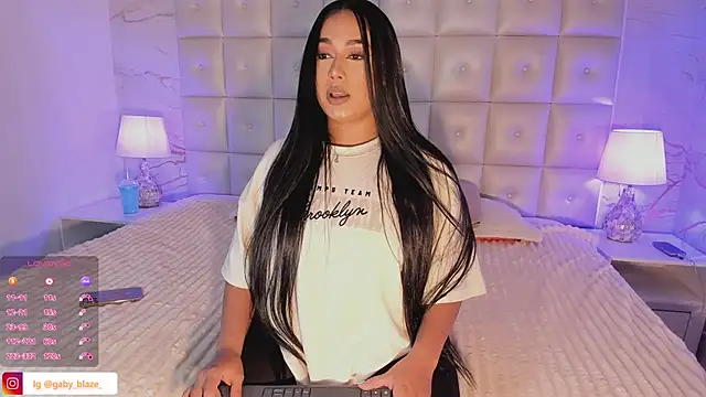 Snapshot of Gaby_Blaze chatting on January 14, 2025, 5:56 pm Gaby Blaze online show from January 14, 2025, 5:56 pm