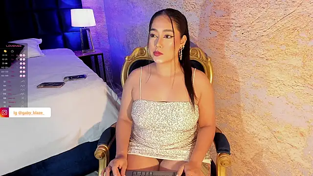 Snapshot of Gaby_Blaze chatting on February 3, 2025, 7:00 pm Gaby Blaze online show from February 3, 2025, 7:00 pm