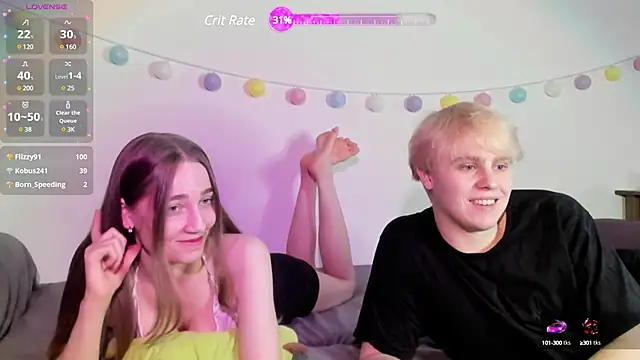 Emily and Ilumi online show from March 14, 2025, 7:12 pm