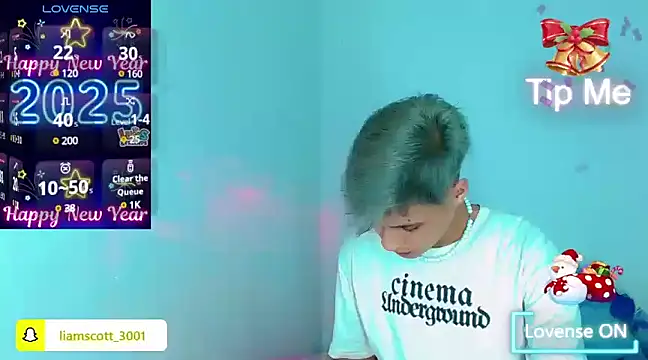 Liamscott  online show from January 7, 2025, 3:03 am