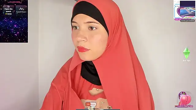 hanaa 18 online show from October 18, 2025, 3:09 am