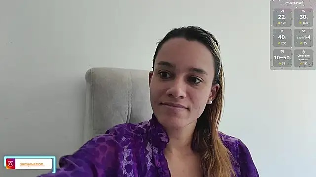 SamanthaWatson online show from October 26, 2025, 8:26 pm