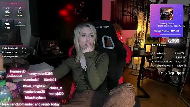 Lisaonthemoon online show from January 31, 2025, 1:22 am