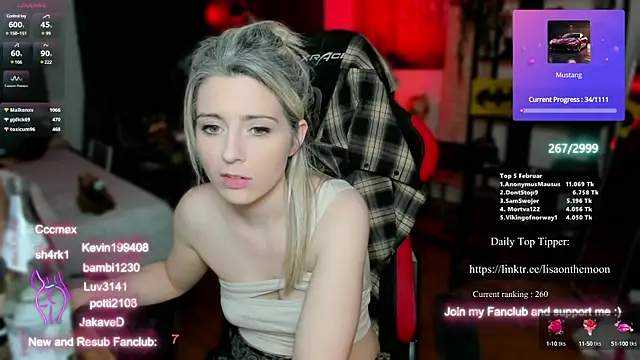 Lisaonthemoon online show from February 27, 2025, 9:58 pm