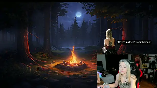 Lisaonthemoon online show from March 6, 2025, 12:00 am