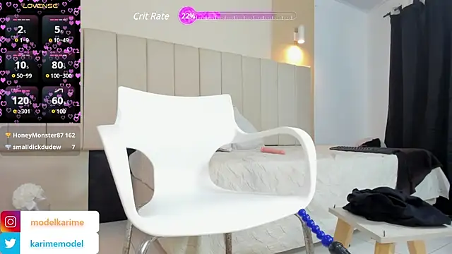 Snapshot of _karime_ chatting on January 21, 2025, 8:11 pm  karime  online show from January 21, 2025, 8:11 pm