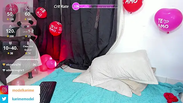 Snapshot of _karime_ chatting on February 12, 2025, 8:29 pm  karime  online show from February 12, 2025, 8:29 pm