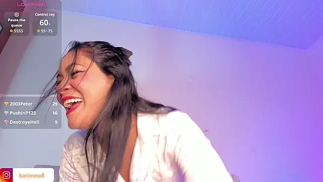  karime  online show from February 17, 2026, 8:15 pm