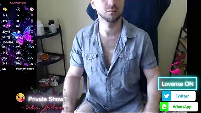 RealManHaveHairy online show from June 5, 2026, 7:03 am