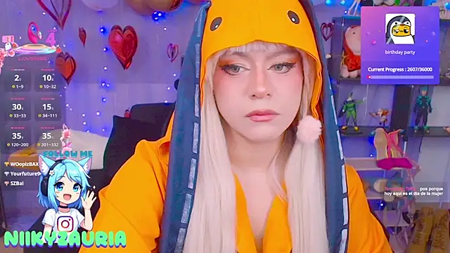  niiky online show from March 8, 2026, 6:23 pm