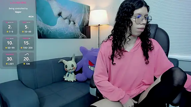 Angel Dust18 online show from October 19, 2025, 3:12 pm