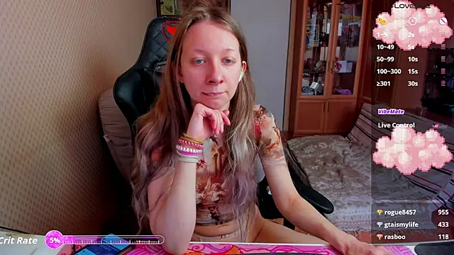 cutieMila online show from March 29, 2026, 7:08 am