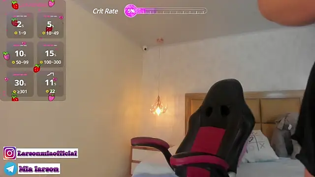 LARSONMIA online show from January 16, 2025, 12:42 pm