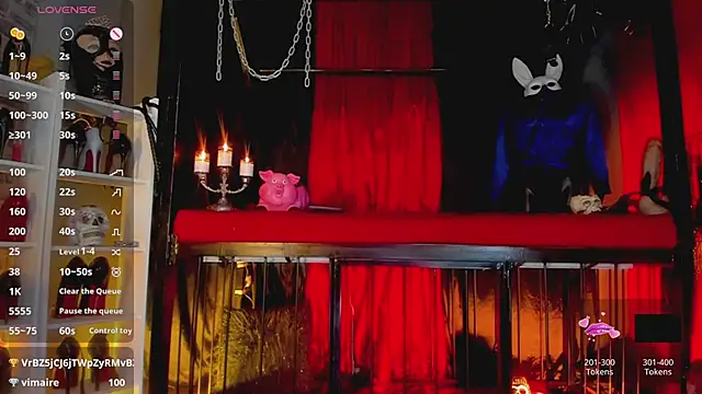 MistressAndre online show from March 12, 2025, 2:09 am