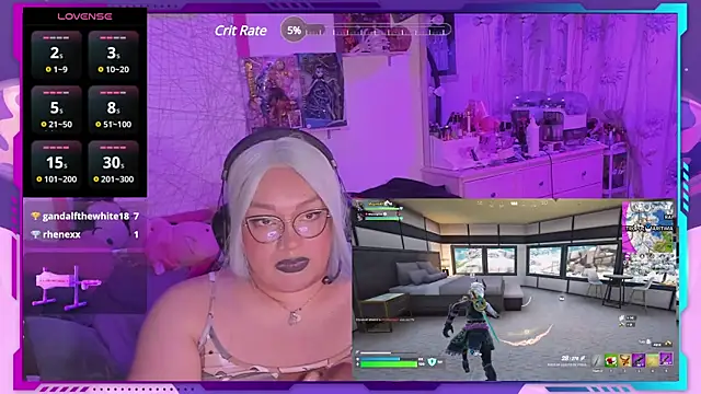 MegariaB online show from January 14, 2025, 7:27 am