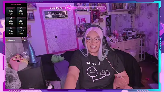 MegariaB online show from February 7, 2025, 4:27 am