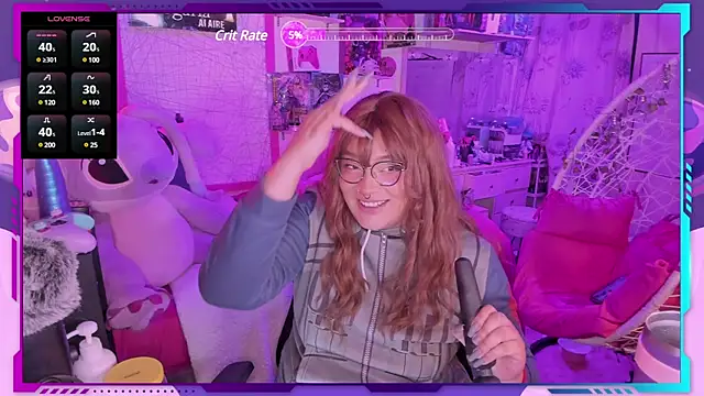 MegariaB online show from February 18, 2025, 4:48 am