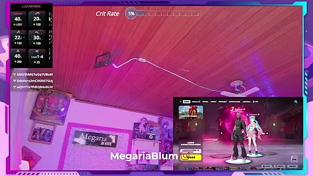 MegariaB online show from February 18, 2025, 7:54 am