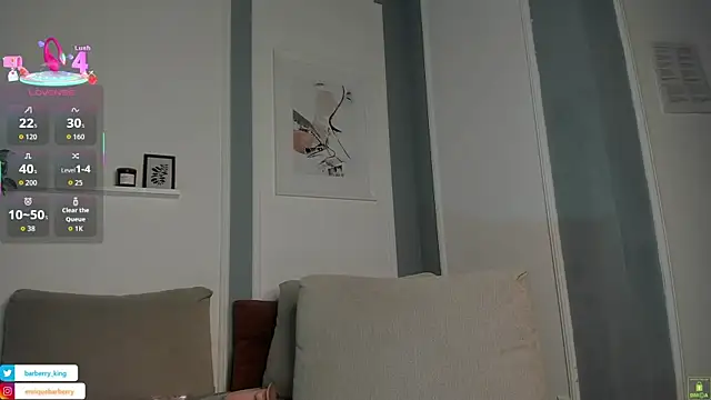 EnriqueBarberry online show from November 28, 2025, 6:27 am