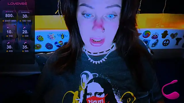 Snapshot of EllieOz chatting on March 21, 2025, 5:34 pm EllieOz online show from March 21, 2025, 5:34 pm