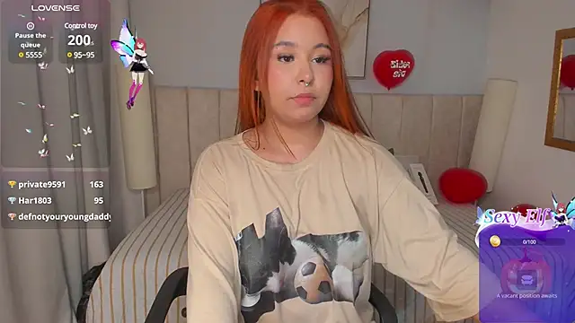 Atenea cuteee online show from February 18, 2025, 5:20 am