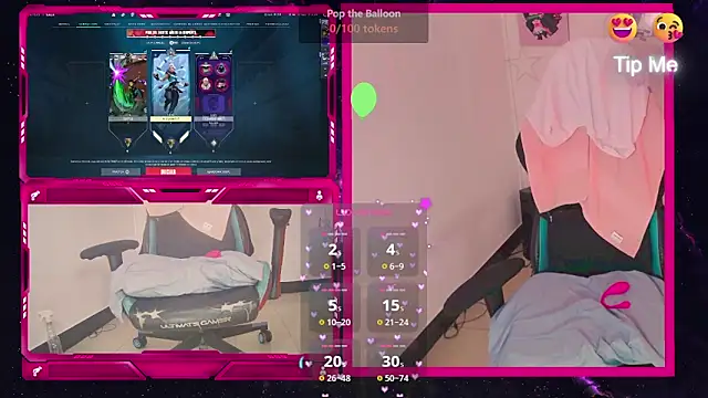 crystal7u7 online show from February 6, 2025, 6:08 am