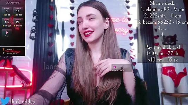 Jane Goddess online show from February 11, 2025, 7:16 pm