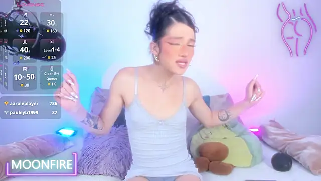 Snapshot of moonfiredancer chatting on December 7, 2024, 7:27 am moonfiredancer online show from December 7, 2024, 7:27 am