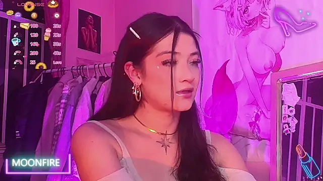 Snapshot of moonfiredancer chatting on October 22, 2025, 5:19 am moonfiredancer online show from October 22, 2025, 5:19 am